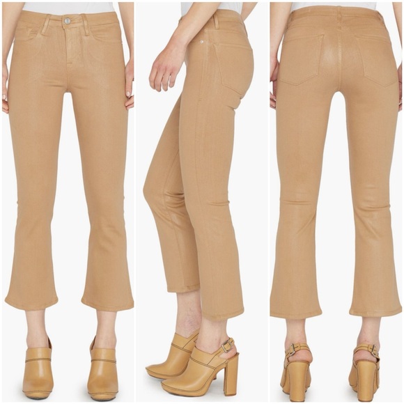 FRAME Le Crop Mini Bootcut Jeans - Picture 1 of 3